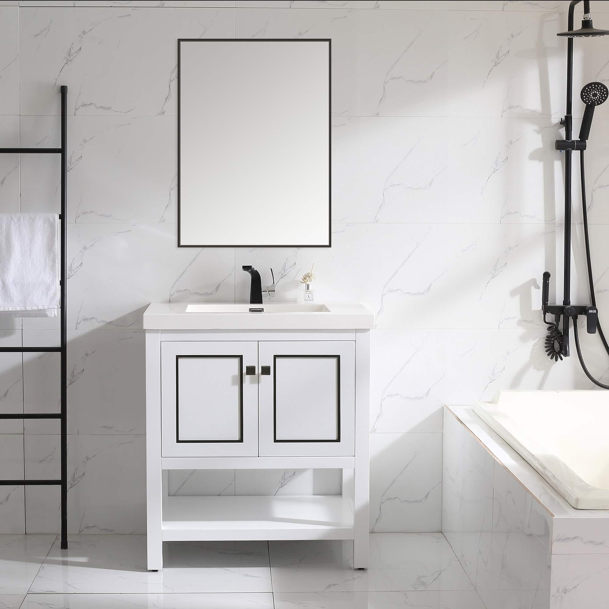 Option White-Black Trim