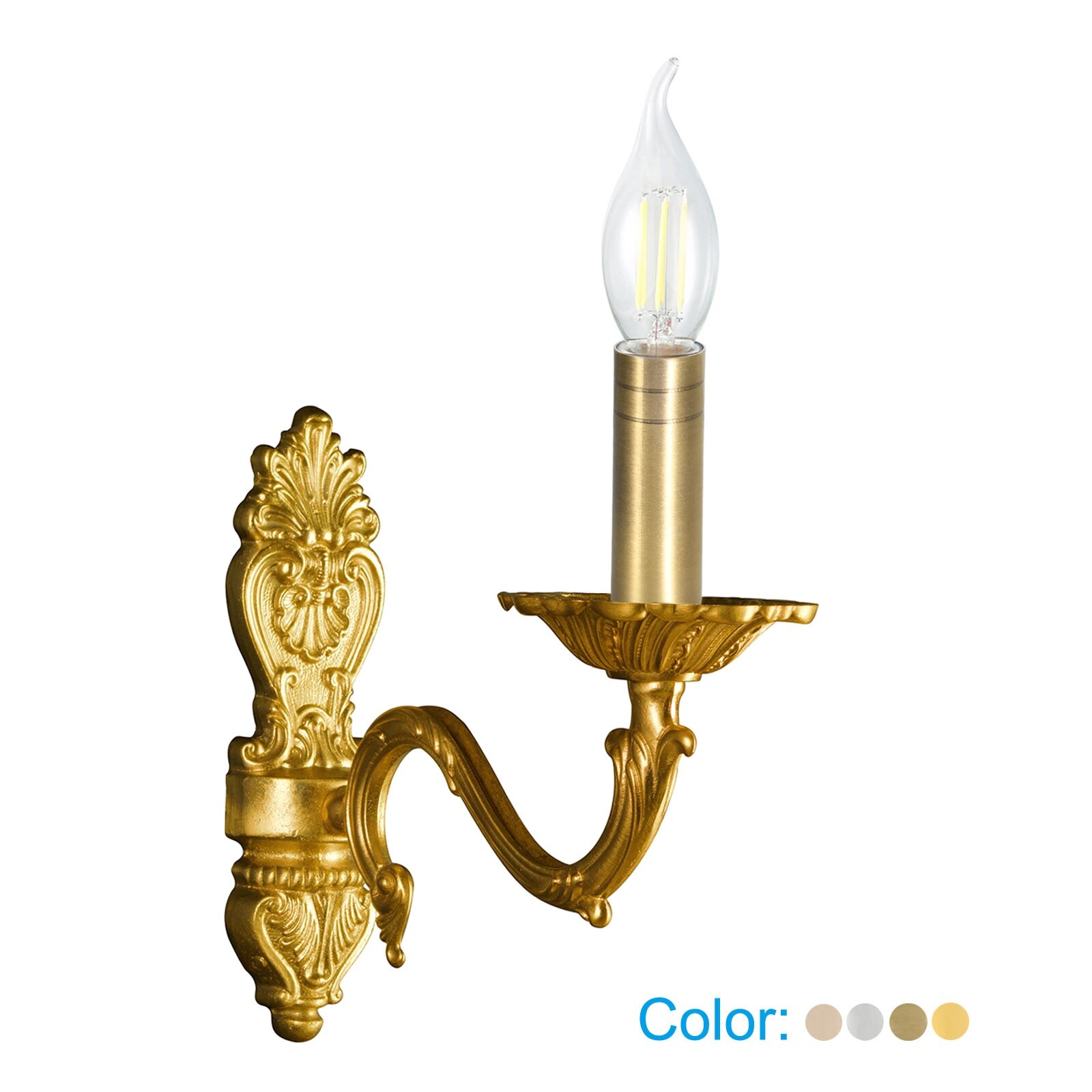 Candle Socket Covers, 3.9 Inch Candelabra Base Holders