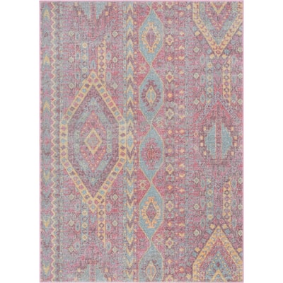 Well Woven Rodeo Otero Bohemian Aztec Area Rug