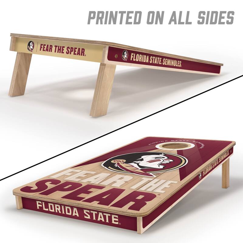 Florida State Seminoles NCAA 2x4 Professional Cornhole Board Set