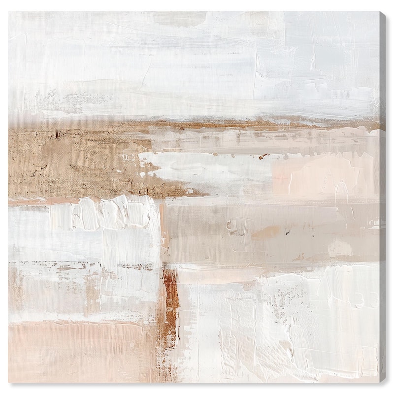 Sediment Planes III Canvas by Art Remedy, Gallery Wrapped - 12" x 12"