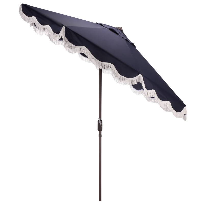 SAFAVIEH Outdoor Living Torsa 9ft Crank Umbrella