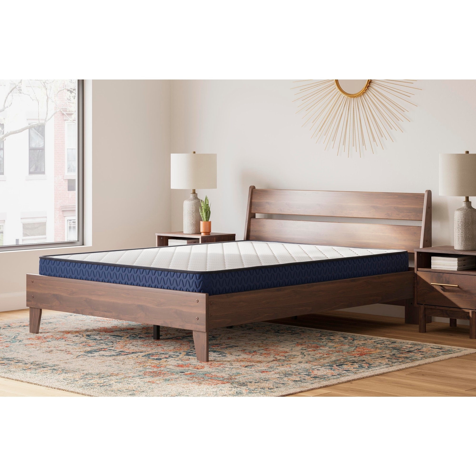 Signature Design by Ashley Firm White King Mattress