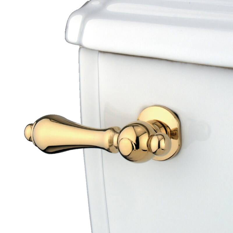 Kingston Brass Restoration Front Mount Toilet Tank Lever - Polished Brass