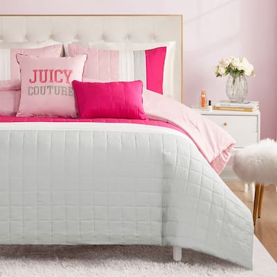 Juicy Couture Color Blocked Designer Comforter Sets