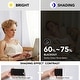 preview thumbnail 6 of 82, Deconovo 2-Pack Thermal Room Darkening Rod Pocket Curtains