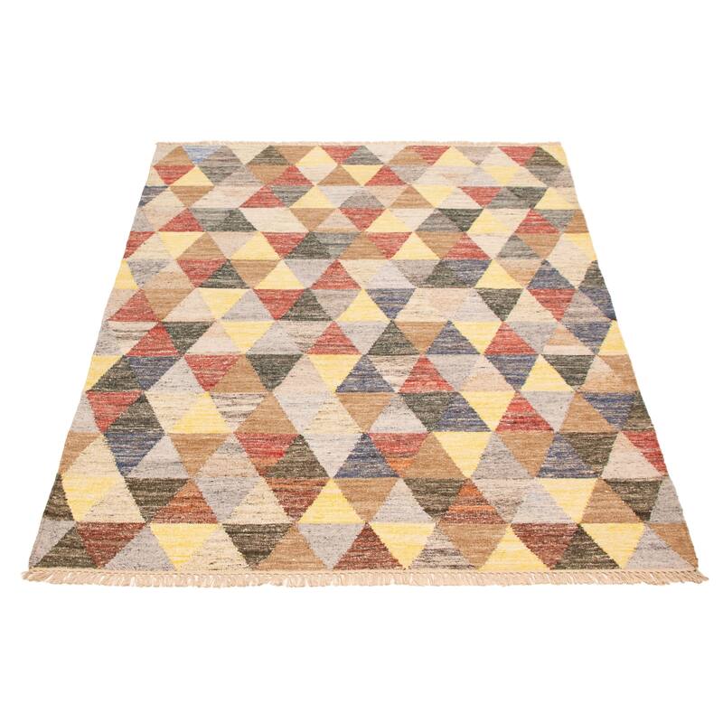 Ankara FW Multi Color Kilim 5'4" x 7'4" - 5'4 x 7'4