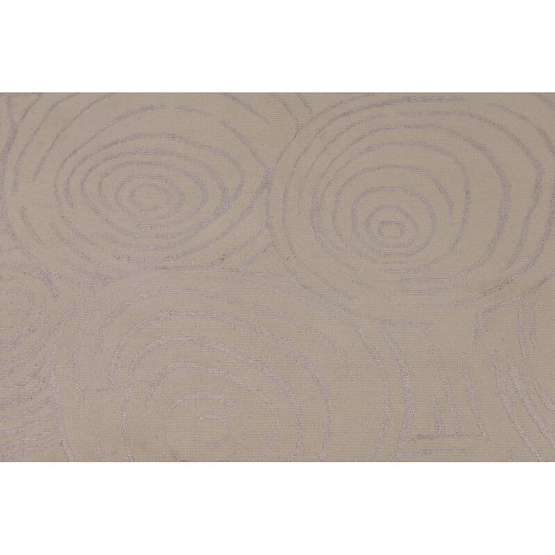 Gabbeh Oriental Area Rug Hand-Knotted Wool Carpet - 5'11" x 8'7"