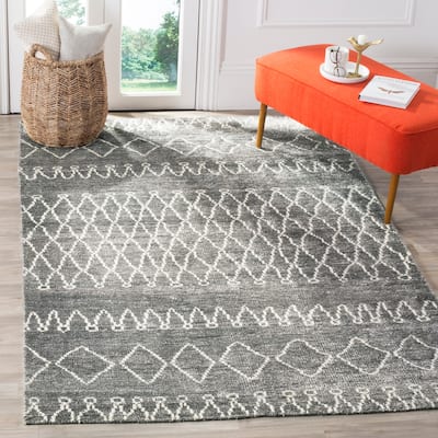 SAFAVIEH Hand-knotted Stone Wash Darja Modern Wool Rug