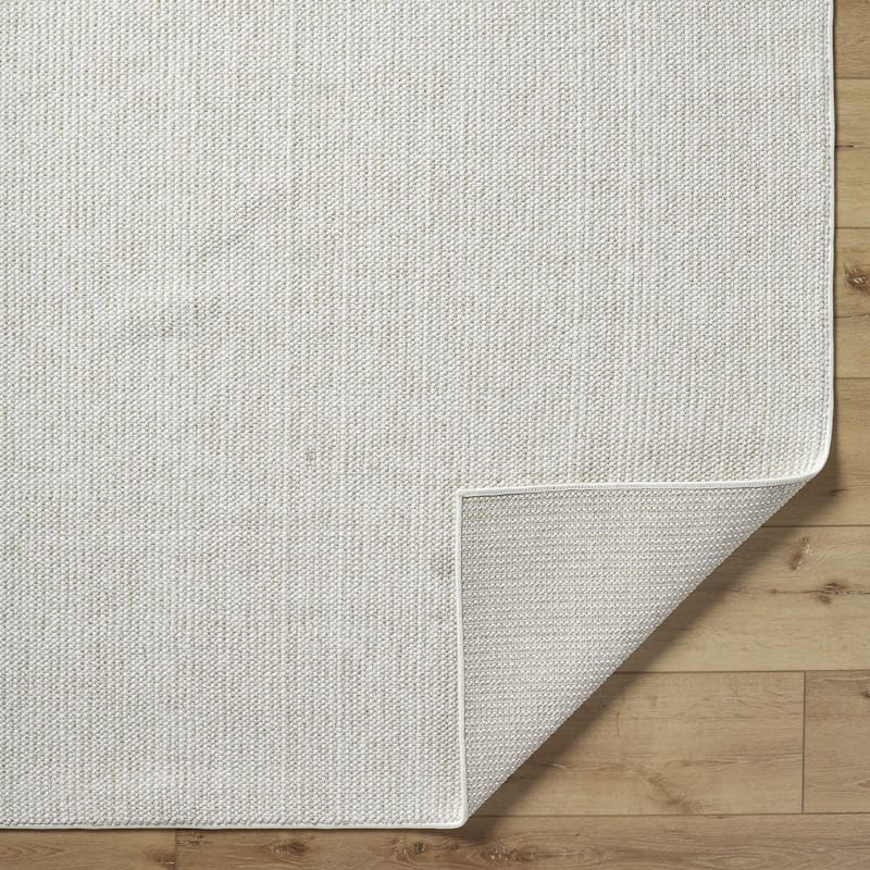 Livabliss Bouclair Casual Distressed Solid Color Area Rug