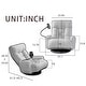 preview thumbnail 8 of 6, Swivel Leisure Chair with Adjustable Head and Waist