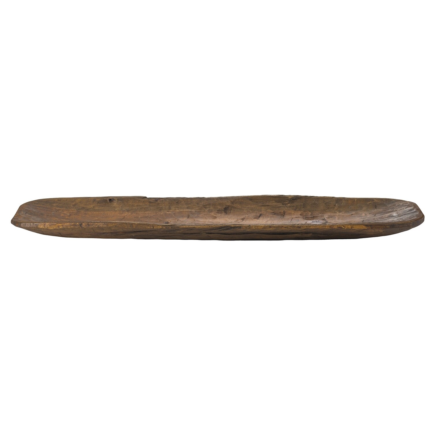 Shop Black Friday Deals On Hand Carved Solid Wood Decorative Bowl Pecan Overstock 31826875 Regular