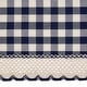 preview thumbnail 3 of 11, Buffalo Check Gingham Kitchen Curtain Valance, 58x14 Inches