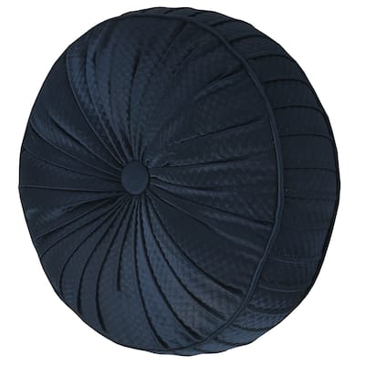 J. Queen New York Monte Carlo Tufted Round Decorative Throw Pillow