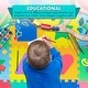 preview thumbnail 3 of 8, ProsourceFit Kids Floor Play Mat 3/8-in, 36 Sq Ft - 36 Tiles