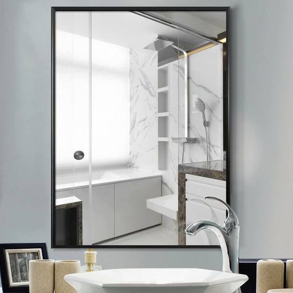 Shop Rectangular Wall Mounted Makeup Silver Mirror For Living Room