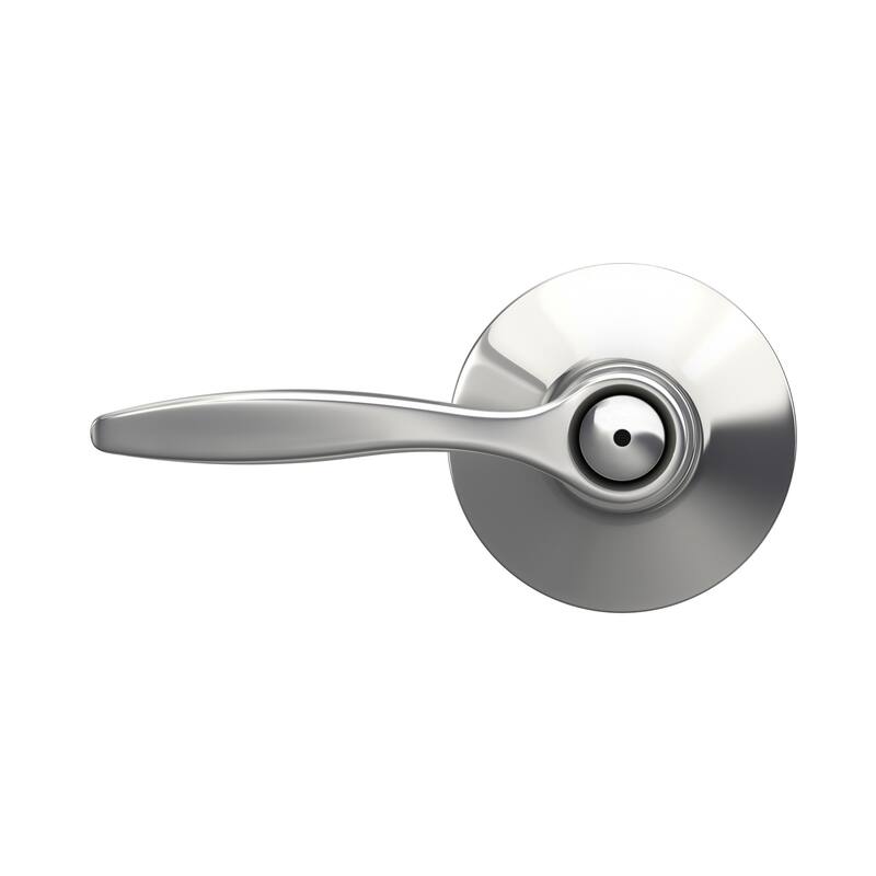 Schlage F40-DEL Delfayo Privacy Door Lever Set with Plymouth Trim from