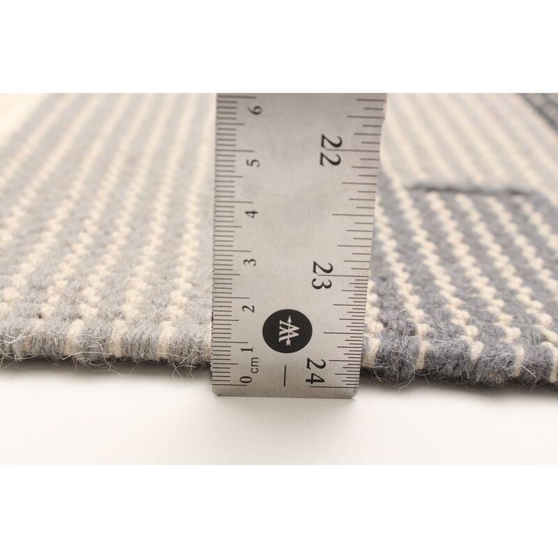 ECARPETGALLERY Hand Tufted Timeless Cream Wool Rug - 5'2 x 8'1