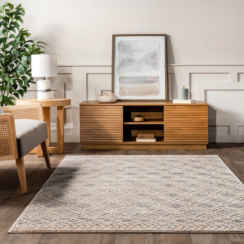 Nuloom Jolan Moroccan Lattice Area Rug