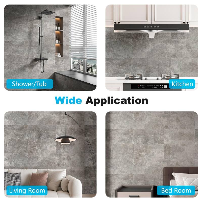 Art3d 10-sheet 24"x12" Interlock Wall Tiles Backsplash Tiles Cover 20 Sq.Ft.