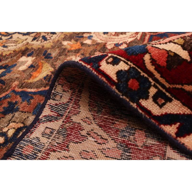 ECARPETGALLERY Hand-knotted Kayseri Vintage Red Wool Rug - 6'11 x 10'0