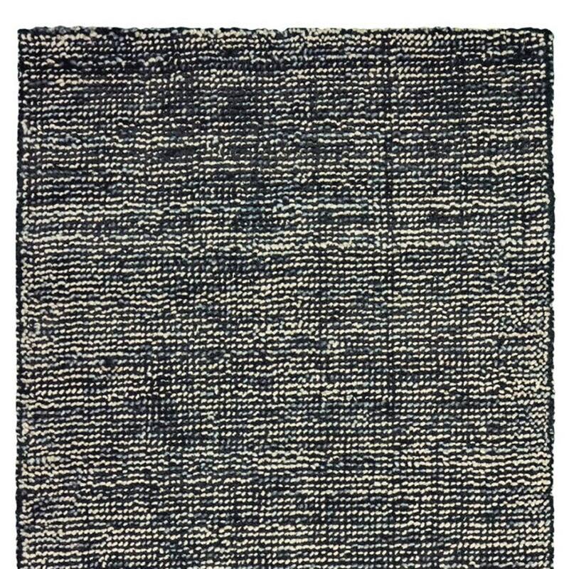 HomeRoots Solid Color Modern Rectangle Area Rug