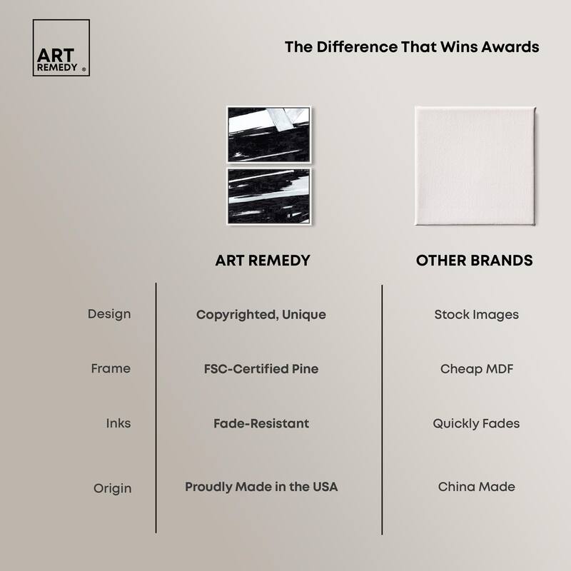 Geometric Story Canvas Set of 2 by Art Remedy