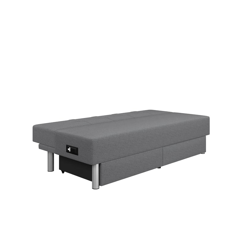 Serta Wilton Dream Convertible Sleeper Sofa with by iLounge