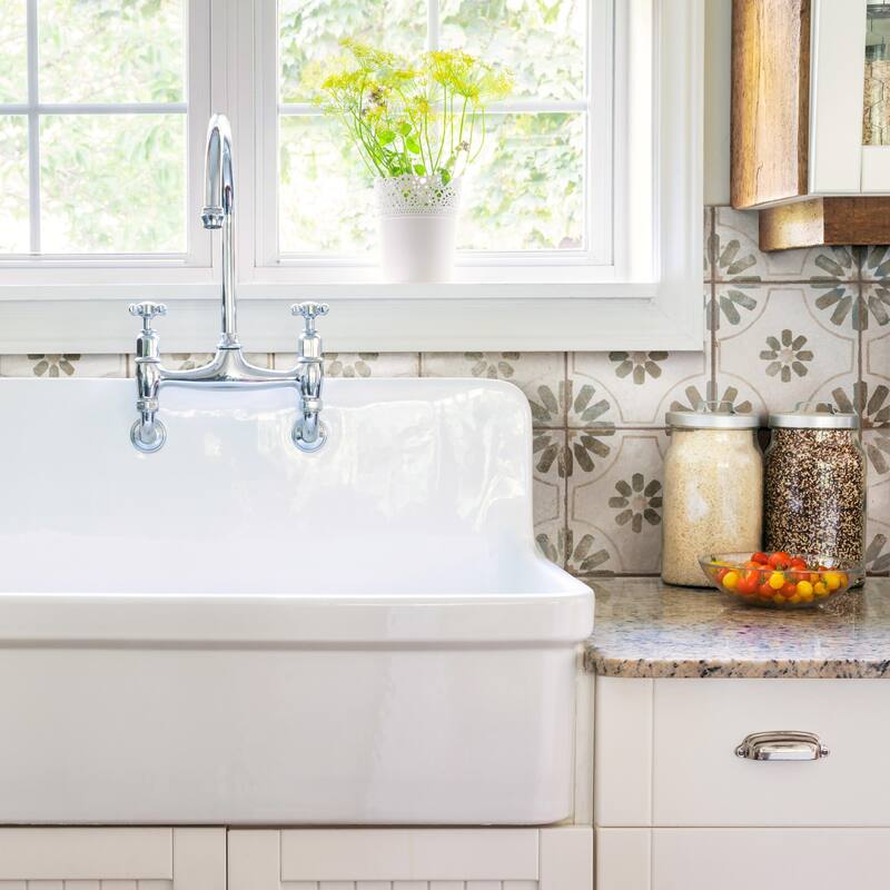 Merola Tile Kings Blume Sage 17-5/8" x 17-5/8" Ceramic Floor and Wall Tile