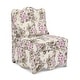 preview thumbnail 7 of 35, Floral Design Accent Chair with Soft Seat Cushion and Backrest