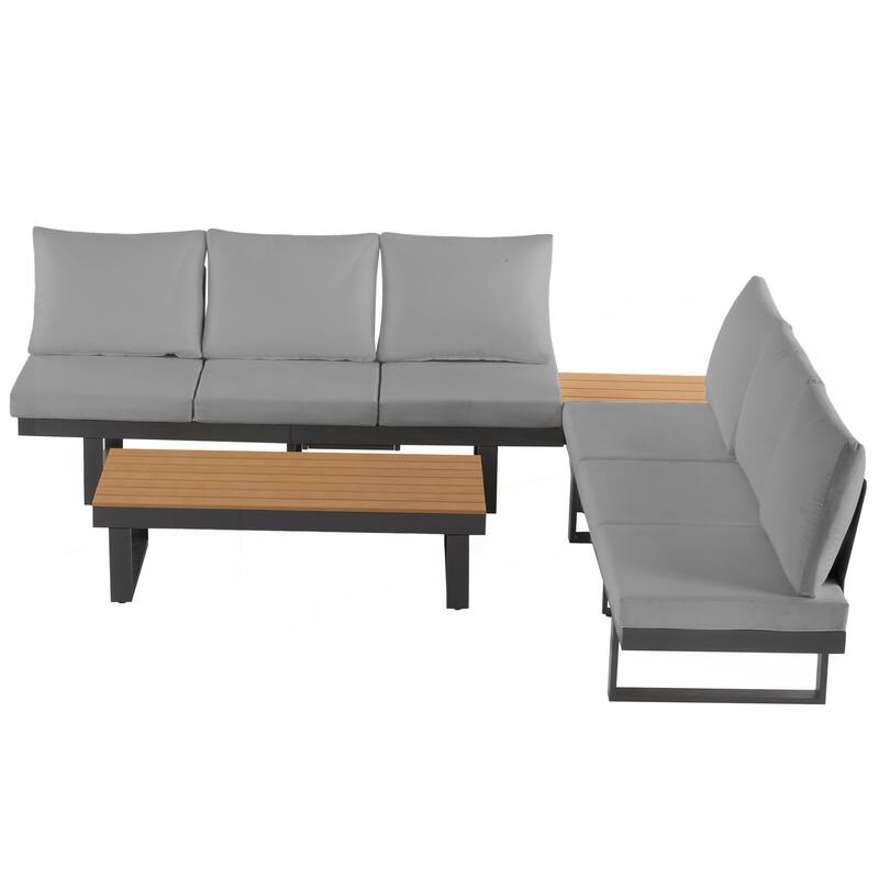 Outdoor Sectional Sofa Set Patio Conversation Set