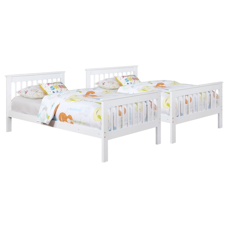 Chapman Transitional Wood Frame Bunk Bed