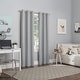 preview thumbnail 63 of 62, Sun Zero Harper Bright Vibes Total Blackout Grommet Curtain Panel, Single Panel