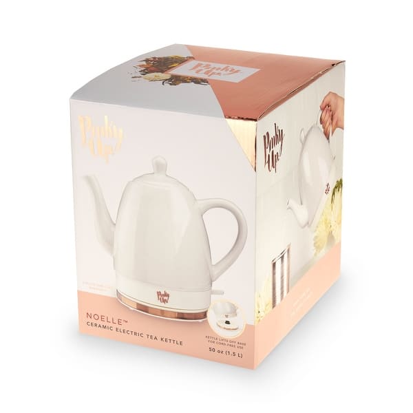 Pinky Up Noelle 1.5 Quarts Ceramic Electric Tea Kettle & Reviews