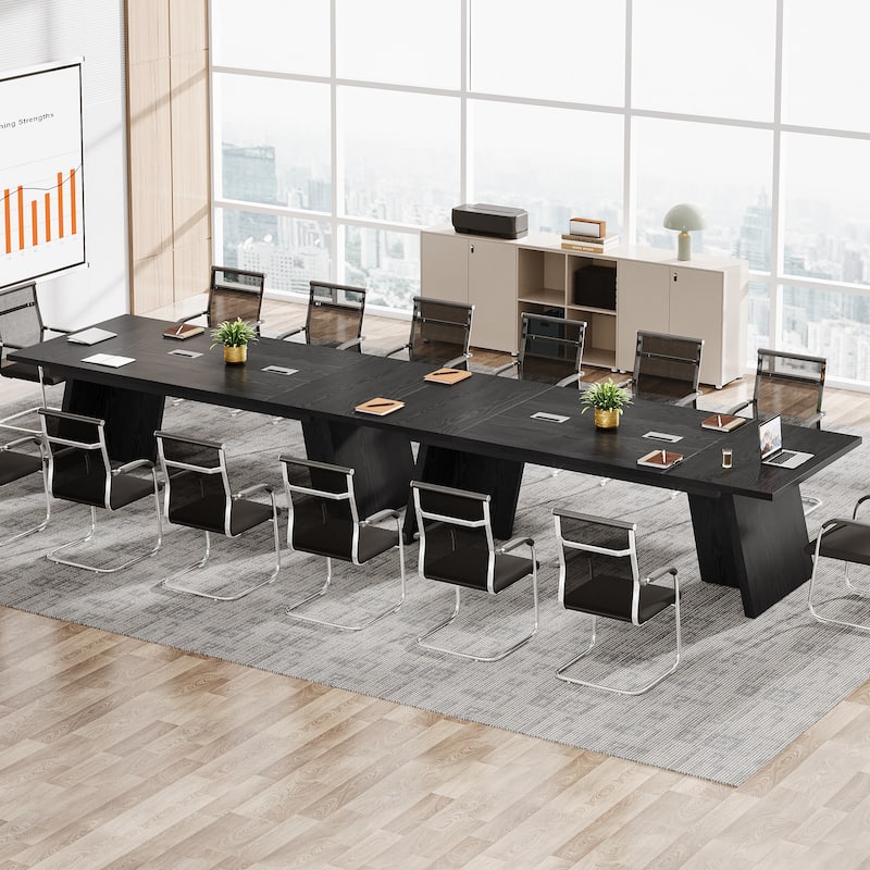 8ft Conference Table, Modern Office Meeting Room Table