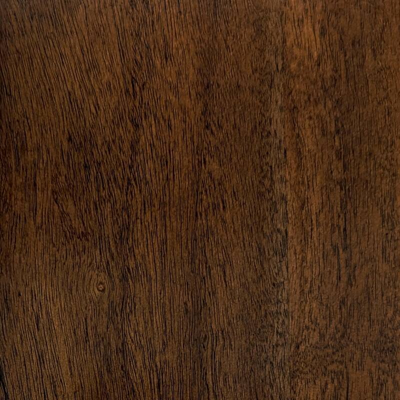 Pedestal End Table Solid Wood Veneer Finish with Turned Body Scroll Feet Traditional Accent Table for Any Room - 25.5