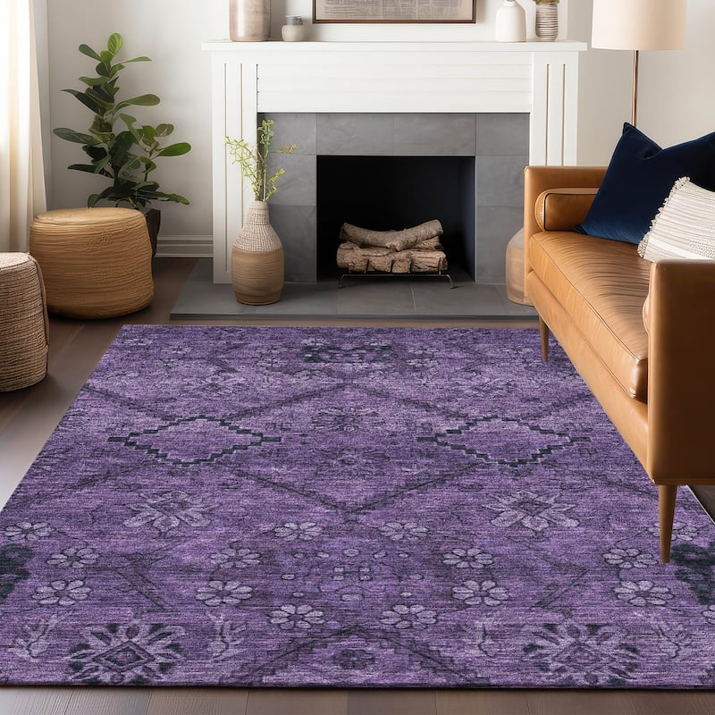 Premium Washable Super Soft Boho Moroccan Mayfield Rug