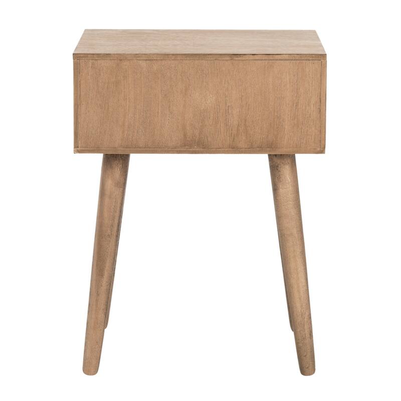 SAFAVIEH Fraida 1-Drawer Side Table - 15.8" x 11.8" x 20.8" - 16Wx12Dx21H