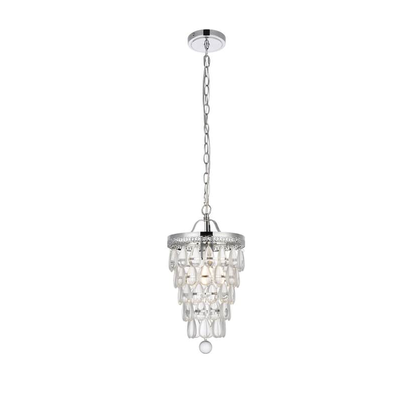 Riley 9 inch Pendant - N/A - Chrome