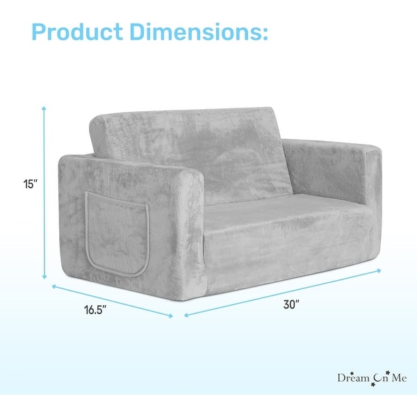 Dream On Me Nestle Kids Sofa - Duo