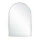 preview thumbnail 7 of 13, Modern Metal Framed Maeve Arched Wall Accent Mirror