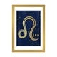 preview thumbnail 4 of 13, iCanvas "Leo Zodiac Sign" by Nature Magick Gold - 24x16x1