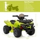 preview thumbnail 6 of 4, Ride on Toy Car for Toddlers w/1.8 Mph Speed Green