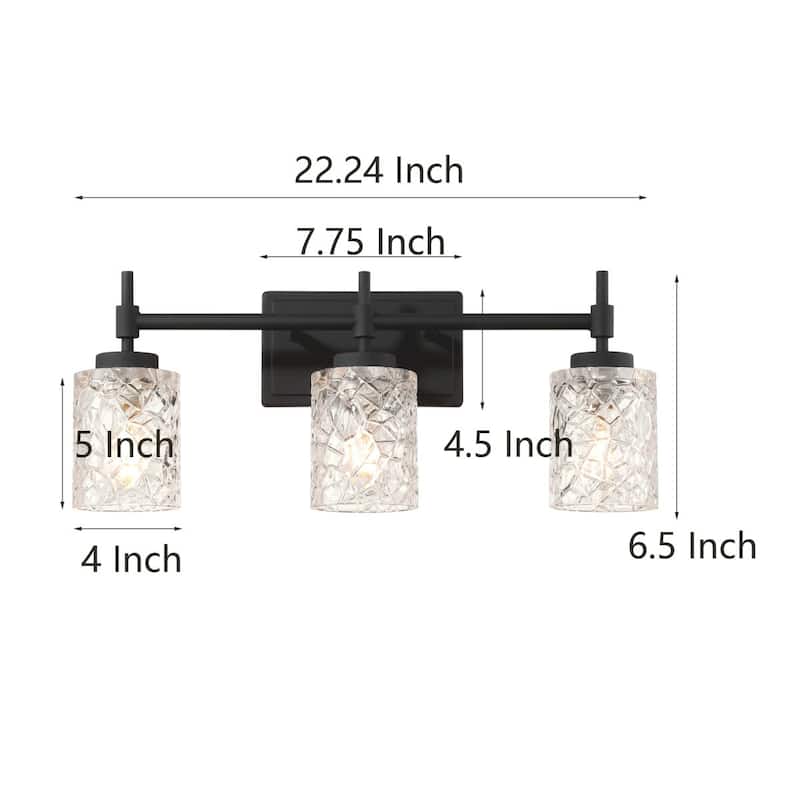 Acroma 3 - Light Dimmable Vanity Light
