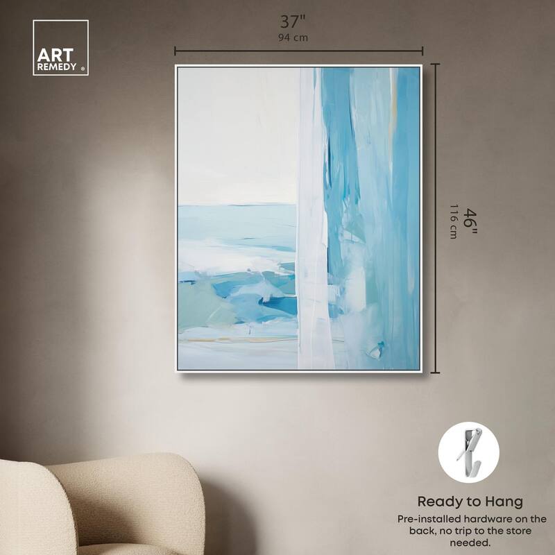 Transcendent Tides II Canvas by Art Remedy