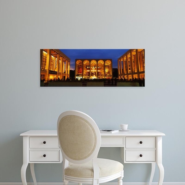 Easy Art Prints Panoramic Image 'Entertainment building, Lincoln Center, Manhattan, New York City, New York' Canvas Art