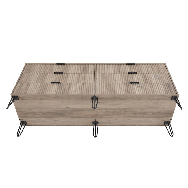 Manhattan Comfort Dumbo Modern 6-Drawer Double Low Dresser.