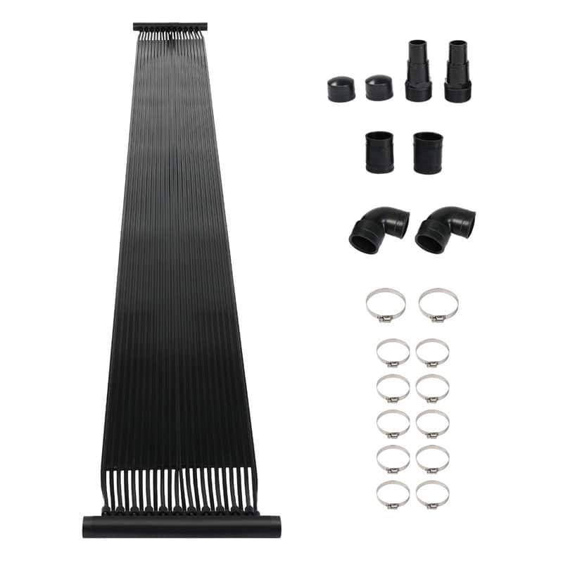 Pool Solar Heating System Two 2 x 20 Ft Panels for Inground and Aboveground - 2 x 20 ft.