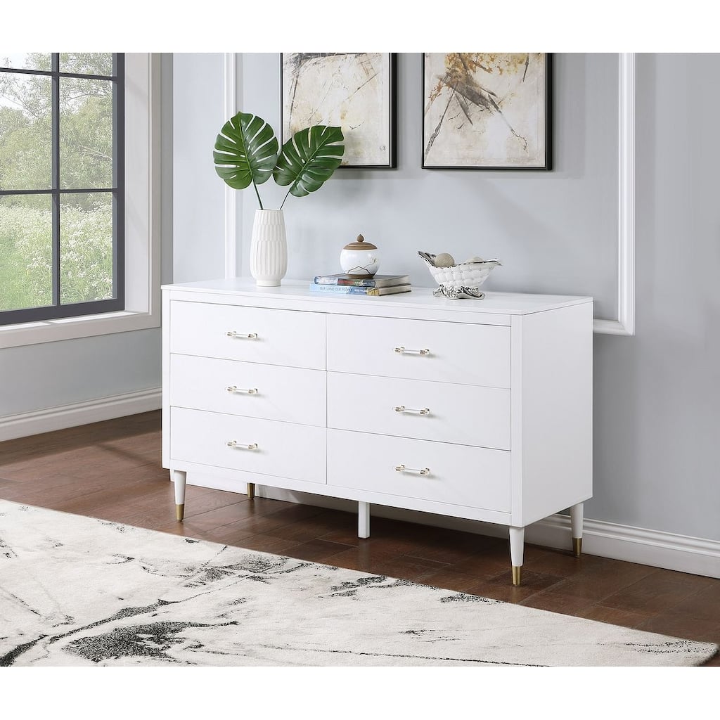 Manhattan Comfort Stanton Modern 6 Drawer Dresser