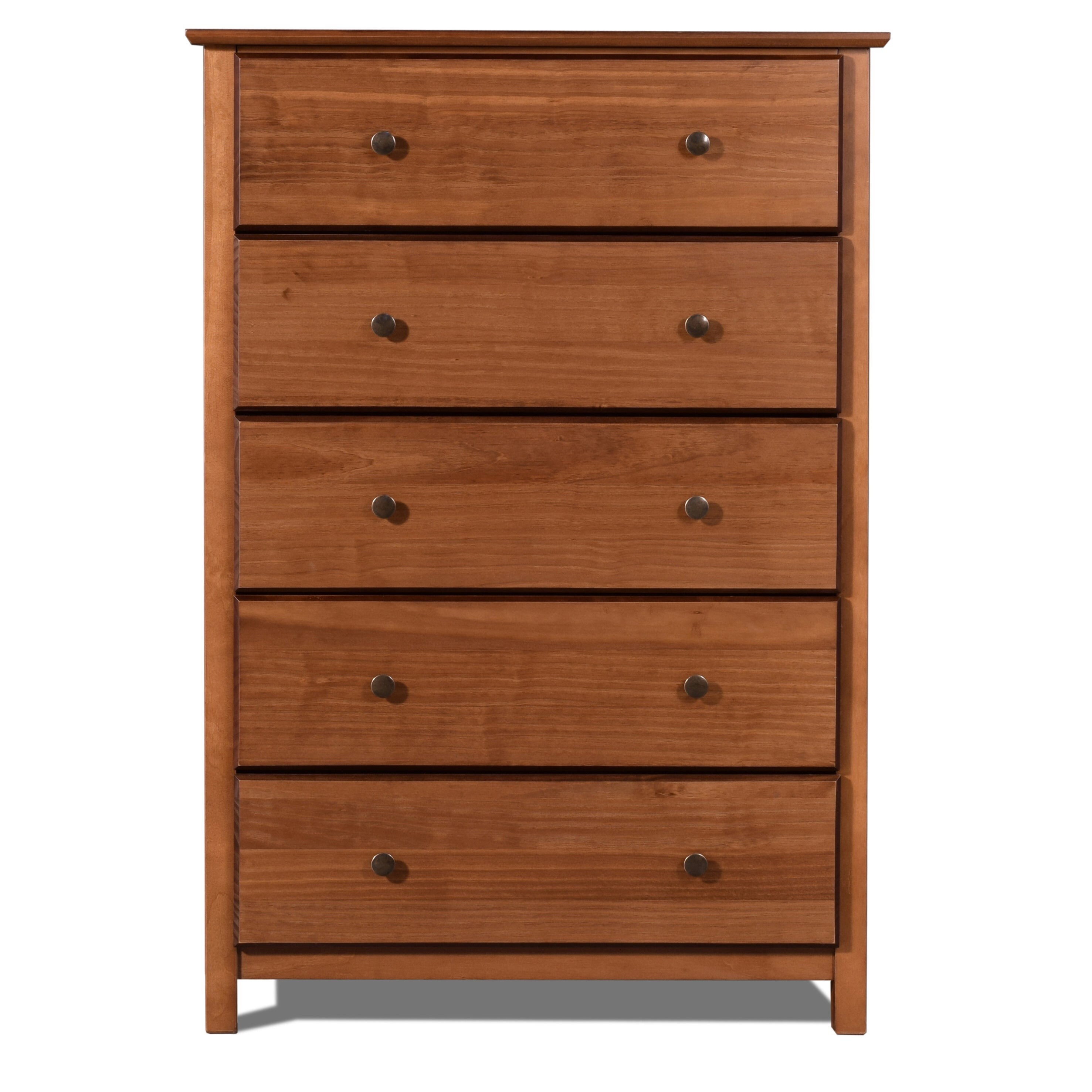 Grain Wood Furniture Shaker 5-drawer 